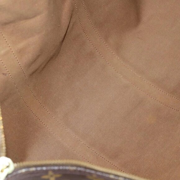 LOUIS VUITTON Monogram Keepall Bandouliere 60 Boston Bag M41412 LV Auth BA5254 - Picture 10 of 16